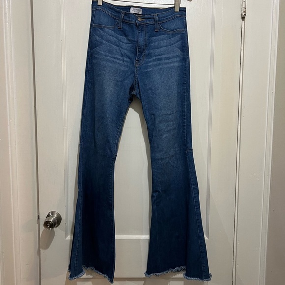 💙💙💙Judy Blue Super Flare High Rise Jeans 32 / 15 - Picture 13 of 15